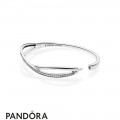 Pandora Bracelets Bangle Entwined Bangle Bracelet Jewelry