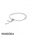 Pandora Bracelets Classic Pink Sparkling Strand Bracelet Pink Cz Jewelry