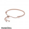 Womens Pandora Rose Moments Sliding Bracelet Jewelry