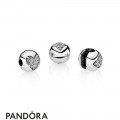 Pandora Clips Charms Heart Of Winter Clip Clear Cz Jewelry