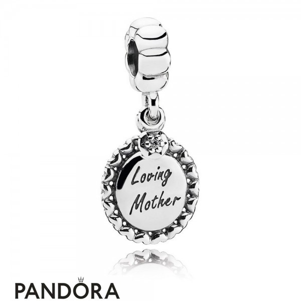 Pandora Family Charms Loving Mother Pendant Charm Clear Cz Jewelry
