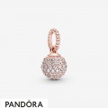 Women's Pandora Paved Sphere Pendant Jewelry