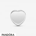 Women's Pandora Pavement Heart Clip Charm Jewelry