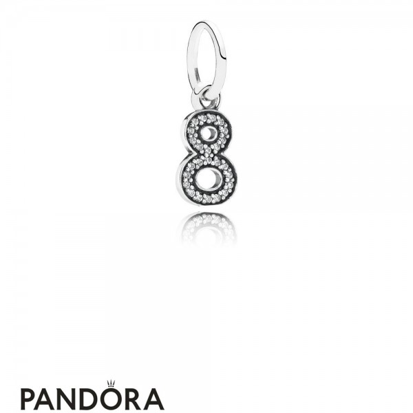 Pandora Pendant Charms Symbol Of Infinity Pendant Charm Clear Cz Jewelry