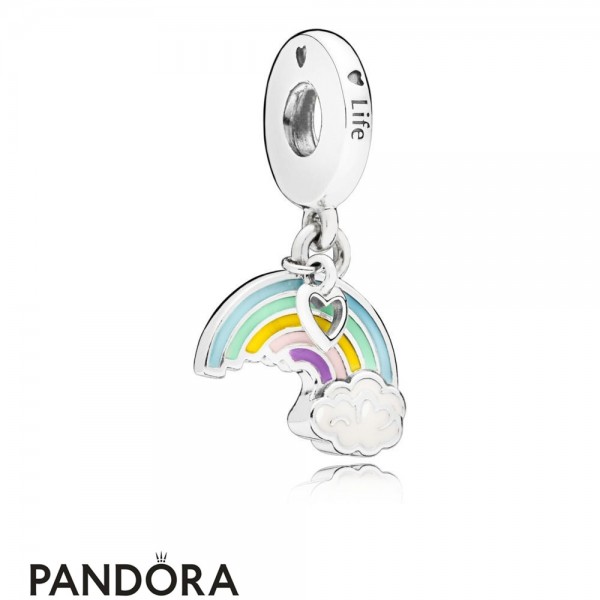 Women's Jewelry Pandora Rainbow Of Love Hanging Charm Jewelry