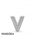 Pandora Reflexions Letter V Charm Jewelry