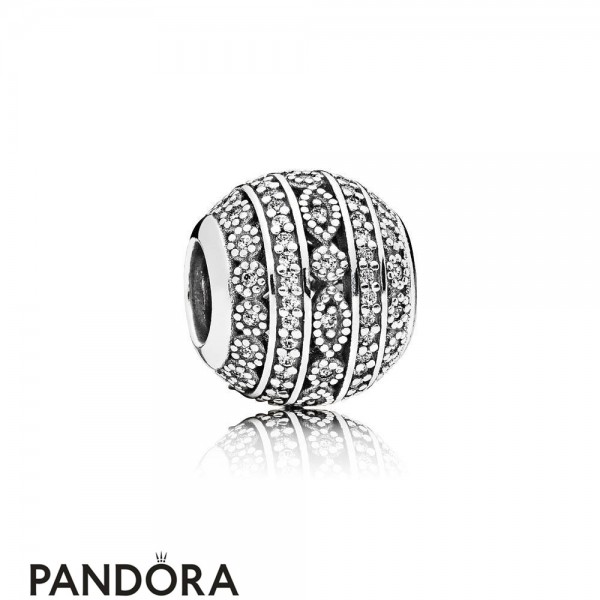 Pandora Sparkling Paves Charms Glittering Shapes Charm Clear Cz Jewelry