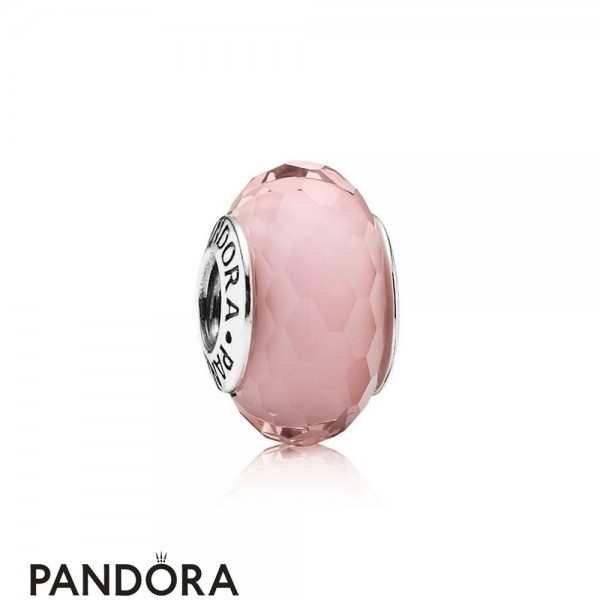 Pandora Touch Of Color Charms Fascinating Pink Charm Murano Glass Jewelry