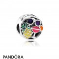 Pandora Vacation Travel Charms Summer Fun Charm Mixed Enamel Jewelry