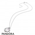 Women's Pandora Dazzling Regal Pattern Necklace Jewelry
