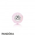 Pandora Essence Friendship Charm Opalescent Pink Crystal Jewelry