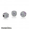 Women's Pandora Glorious Bloom Multi Colored Cz Jewelry