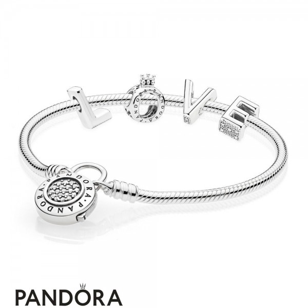 Pandora Lock Your Love Bracelet Gift Set Jewelry