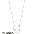 Women's Pandora Necklace Contemporary Pearls In Silver Jewelry