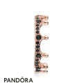Pandora Rose Black Enchanted Crown Ring Jewelry