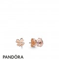 Pandora Rose Pandora Rose Four Leaf Clover And Ladybird Earring Studs Jewelry