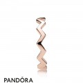 Pandora Rose Timeless Zig Zag Ring Jewelry