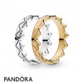 Pandora Shine Exotic Crown Ring Stack Jewelry