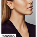Pandora Shine Shining & Sparkling Leaf Stud Earrings Jewelry