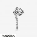 Women's Pandora Square Sparkle Wishbone Ring Jewelry
