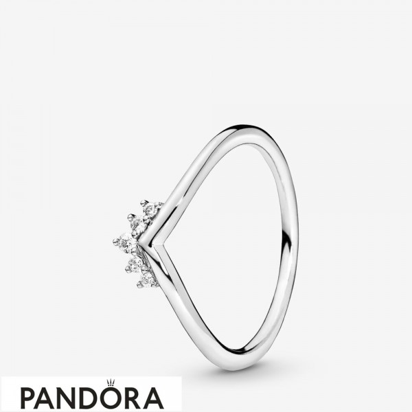 Women's Pandora Tiara Wishbone Ring Jewelry