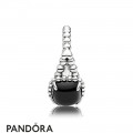 Women's Pandora Vibrant Spirit Ring Black Crystal Jewelry