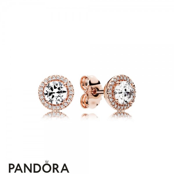 Pandora Winter Collection Classic Elegance Stud Earrings Pandora Rose Jewelry