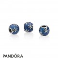 Pandora Winter Collection Wintry Delight Charm Midnight Blue Enamel Jewelry