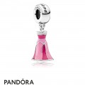 Pandora Disney Charms Aurora's Dress Pendant Charm Mixed Enamel Jewelry