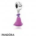 Pandora Disney Charms Rapunzel's Dress Pendant Charm Mixed Enamel Jewelry
