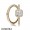 Women's Pandora 14K Gold Timeless Elegance Ring Stack Jewelry