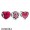 Women's Pandora Lucky In Love Fuchsia Charm Pack Outlet Jewelry