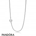 Women's Pandora Essence Collection Silver Necklace Jewelry