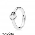Women's Pandora Love Ring Lock Jewelry
