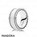 Pandora Rings Hearts Of Pandora Ring Silver Enamel Jewelry