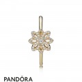 Pandora Rings Lace Botanique Ring 14K Gold Jewelry
