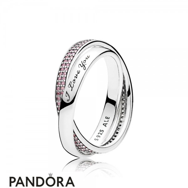 Pandora Rings Sweet Promise Ring Pink Cz Jewelry